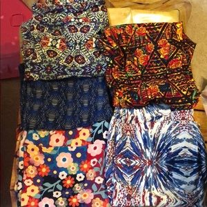 LuLaRoe Set of 5 TC Leggings